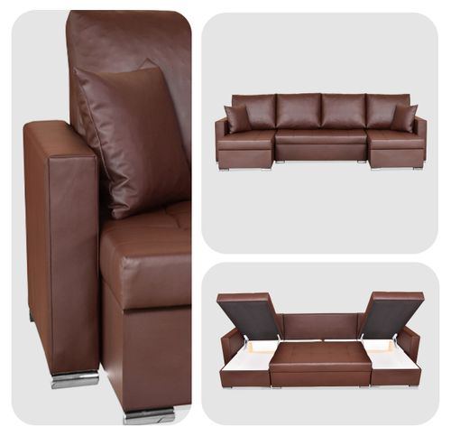 Narożnik Varius BIG rozkładany funkcja spania pojemniki Family meble na Arena.pl