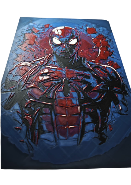 Spider-Man HueForge Obraz 3D zdjęcie 3
