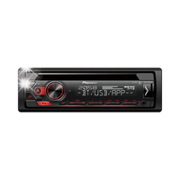 Radio samochodowe Bluetooth AUX USB 4x50W ISO Adapter - Pioneer DEH-S320BT
