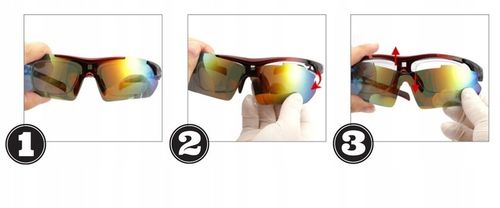 Okulary Sportowe z Polaryzacją + 5 Szkieł na Arena.pl