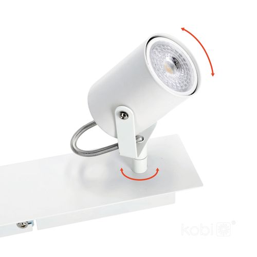 oprawa sufitowa venice w-2l 2xgu10 biała jvs na Arena.pl