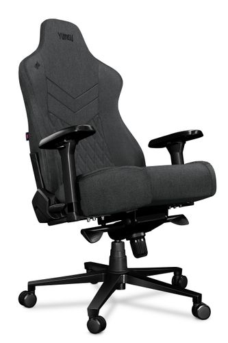 Fotel komputerowy biurowy YUMISU 2053 Magnetic Tkanina Gray Black na Arena.pl