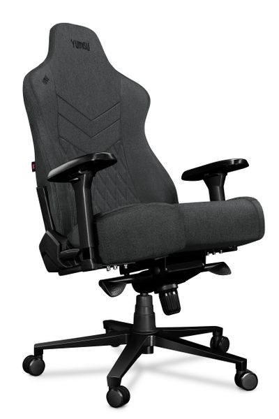 Fotel komputerowy biurowy YUMISU 2053 Magnetic Tkanina Gray Black zdjęcie 5