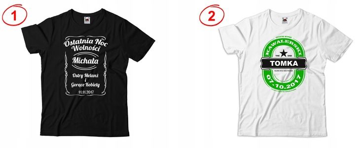 KOSZULKA NA WIECZÓR KAWALERSKI GAME OVER PREZENT zdjęcie 4