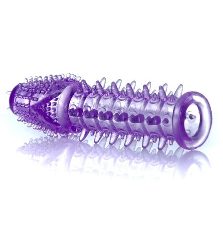 Fioletowa kolczasta nakładka na Arena.pl