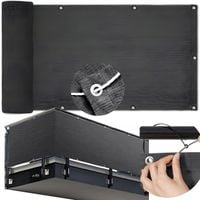 Osłona na balkon balkonowa mata 1x5m 97% tarasu na ogrodzenie siatka