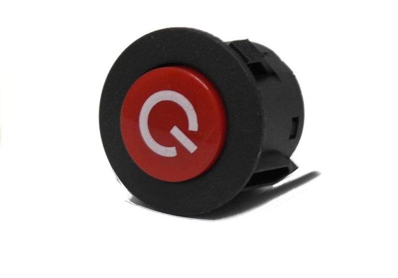Przycisk Włącznik on/off Do Auta na Akumulator 26mm zdjęcie 1