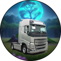 Opłatek na tort Urodziny Tir Scania Volvo Mercedes DAF Ciągnik Siodłowy