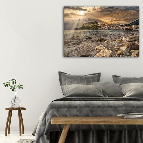 Deco Panel, Nadmorskie miasteczko 120x80 na Arena.pl