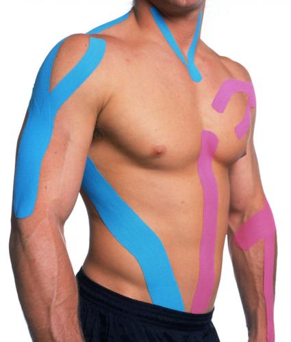 TAŚMA TEJP KINESIOTAPING TAPE TEJPY PLASTRY MOCNY na Arena.pl