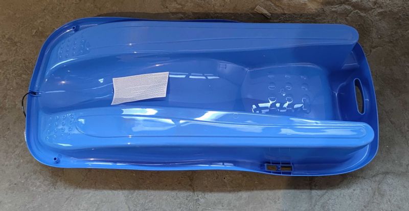 Sanki Race niebieskie zdjęcie 4