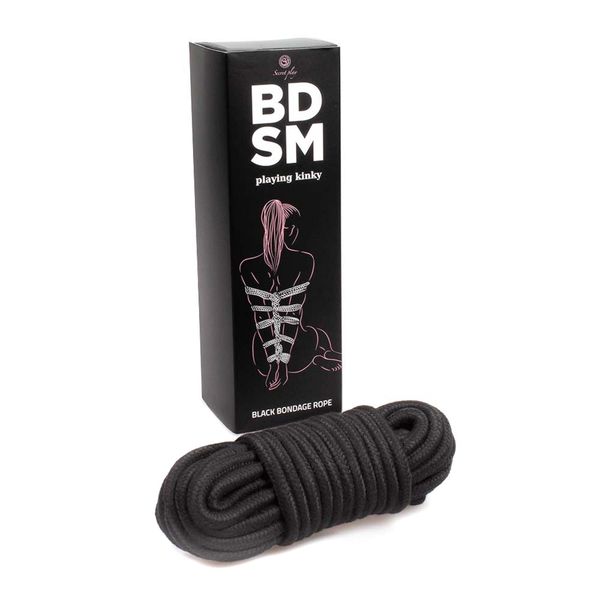 Wiązania-Black Bondage Rope Bdsm zdjęcie 2