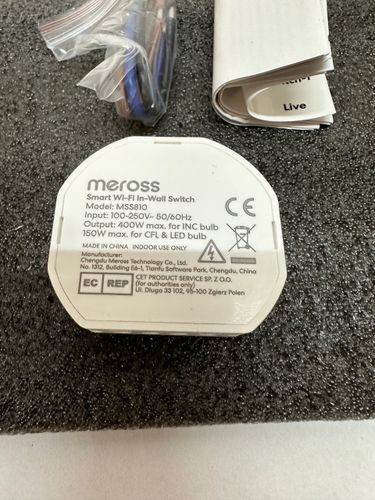 Inteligentny przełącznik MEROSS MSS810 na Arena.pl