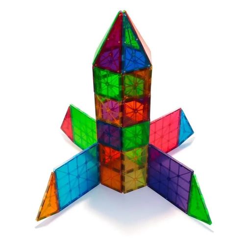 MAGNA TILES Klocki Magnetyczne Konstrukcyjne Classic 100 elementów na Arena.pl