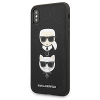 karl lagerfeld klhcpxsakickcbk iphone x/xs czarny/black hardcase