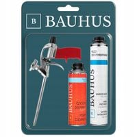 Klej do styropianu Pianoklej + czyścik + pistolet Metalowy ZESTAW