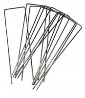 MOCNE METALOWE SZPILKI DO AGROWŁOKNINY AGROTKANINY KOŁKI 25