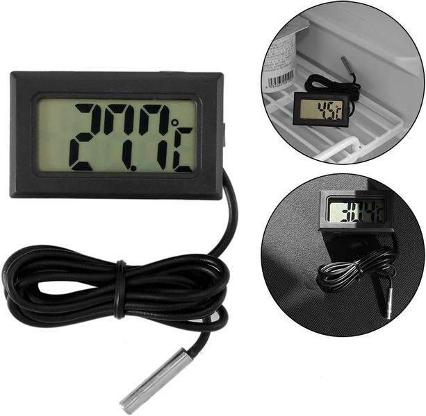 TERMOMETR LCD ELEKTRONICZNY Z SONDĄ DO AKWARIUM zdjęcie 9