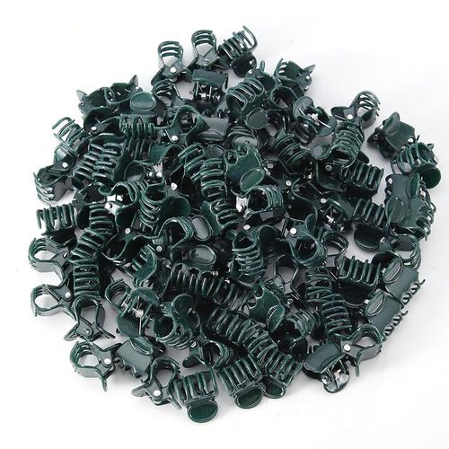KLIPSY SPINKI DO ROŚLIN STORCZYKÓW CIEMNOZIELONE 100 SZT na Arena.pl