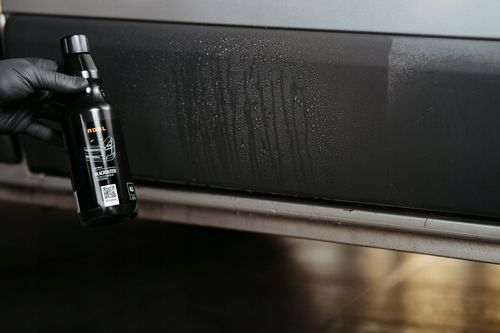 ZESTAW ADBL BLACKOUTER DRESSING CZERNIDŁO DO ZDERZAKÓW RENOWACJA PLASTIKÓW na Arena.pl