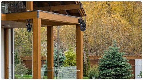 KAMERA ZEWNĘTRZNA WIFI TUYA SMART 8MP ZOOM DETEKCJA 4K CZARNA APLIKACJA UHD na Arena.pl