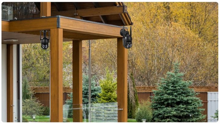 KAMERA ZEWNĘTRZNA WIFI TUYA SMART 8MP ZOOM DETEKCJA 4K CZARNA APLIKACJA UHD zdjęcie 10