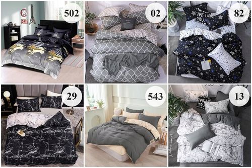 POŚCIEL 200x220 KOMPLET DWUSTRONNA Z PRZEŚCIERADŁEM MIŁA DUŻO WZORÓW # na Arena.pl