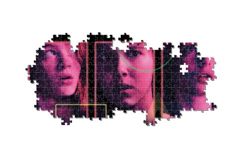 PUZZLE 1000 CLEMENTONI PANORAMA STRANGER THINGS 39548 na Arena.pl