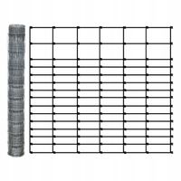 SIATKA LEŚNA 80/15/30 G12 - rolka 50m OCYNKOWANA do pola sady lasy budowa