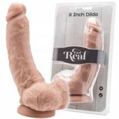 Realistyczne Dildo Wielkie Jądra - Get Real 8" 21,3Cm