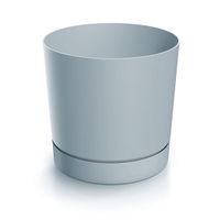 doniczka tubo p  jasny szary 18cm