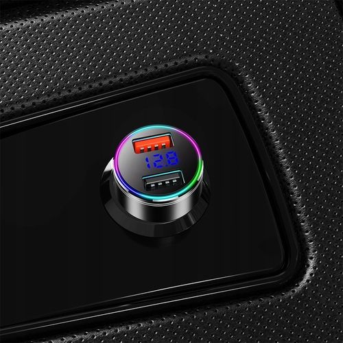 Ładowarka samochodowa Maclean MCE478 W QC 3.0 2xUSB biała na Arena.pl