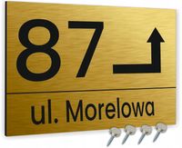 Tabliczka Tablica ADRESOWA ALUMINIOWA KIERUNKOWA