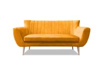 Sofa Peru drewniane nóżki tkanina odporna na zabrudzenia 160cm