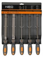 NEO PILNIKI DO METALU PILNIK ZESTAW 5 sztuk 320mm PŁASKI OGRĄGŁYT 37-610