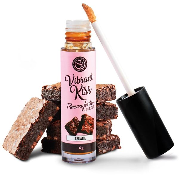 LIP GLOSS VIBRANT KISS BROWNIE zdjęcie 1