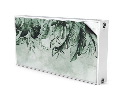 Mata MAGNETYCZNA Kaloryfera Tropikalne Liście Rośliny 100cm x 60cm na Arena.pl