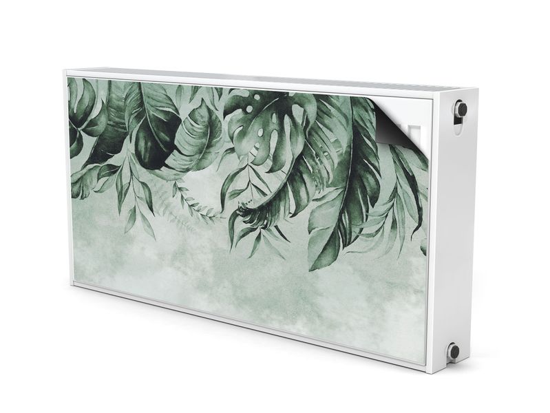 Mata MAGNETYCZNA Kaloryfera Tropikalne Liście Rośliny 100cm x 60cm zdjęcie 2