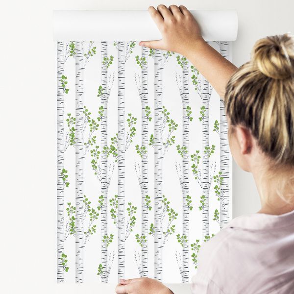 Tapeta Piękne Brzozy Latem zdjęcie 4