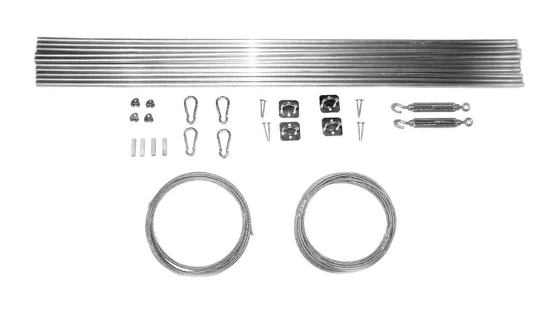 ZESTAW  DO ROLET RZYMSKICH DO DREWNA MINI zdjęcie 1