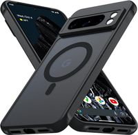 ETUI WZMACNIANE 360° do GOOGLE PIXEL 8 PRO | MAGSAFE CASE | CZARNY MAT