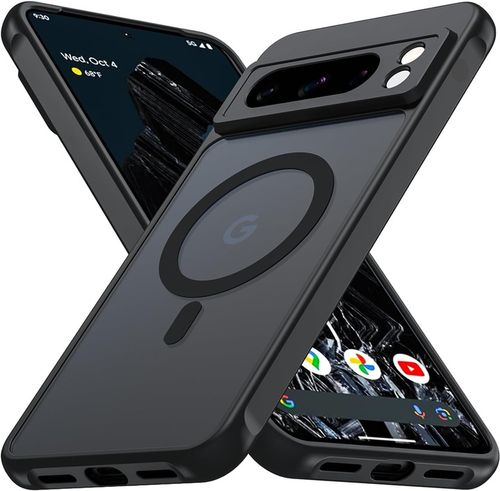 ETUI WZMACNIANE 360° do GOOGLE PIXEL 8 PRO | MAGSAFE CASE | CZARNY MAT na Arena.pl