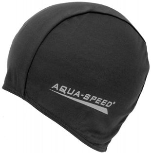 Czepek Aqua-Speed Polyester Cap czarny 07/091