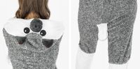 PIŻAMA JEŻ CIEPŁA MĘSKA PREZENT CHŁOPAKA KIGURUMI ONESIE JEDNOCZĘŚCIOWA M
