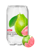 OKF Sparkling Pink Guava Light koreański napój gazowany o smaku guawy 350ml