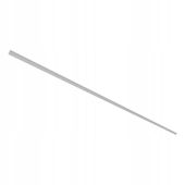 Listwa spadkowa brodzikowa Vogi PRAWA stalowa 120 cm stal nierdzewna