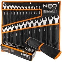 Zestaw Kluczy Płasko Oczkowych 6-32 mm 25 szt. na Płachcie NEO TOOLS