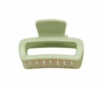 Spinka klamra plastikowa prostokątna średnia zielony 4,5cm