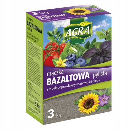 Mączka bazaltowa mineralny środek poprawiający właściwości gleby na Arena.pl