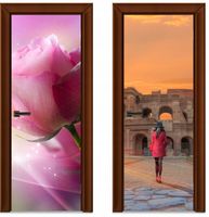 Naklejka samoprzylepna Okleina na Drzwi Szafę 3D